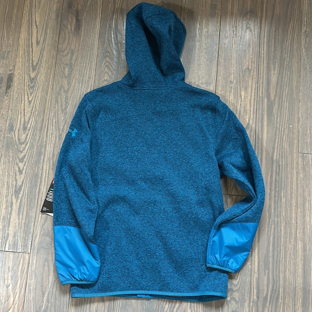 NWT Under Armour Boys Full Zip Hoodie - Picture 2 of 5